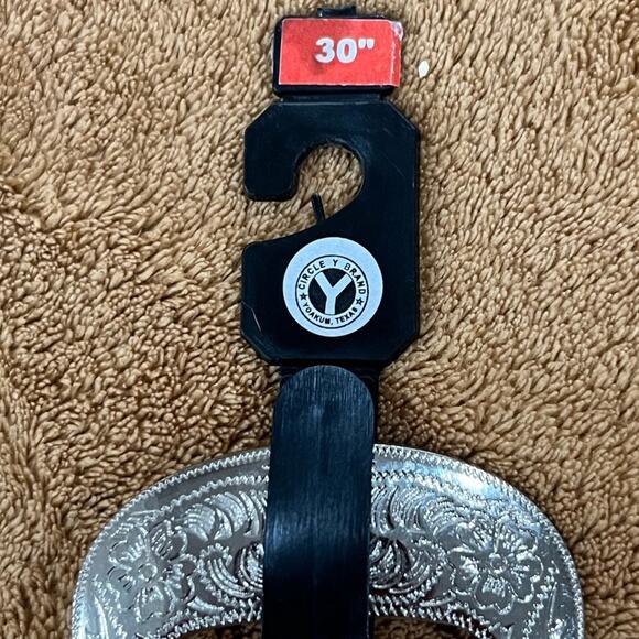 Circle Y belt Cactus Flower Painted Belt size 30 NWT main image 11